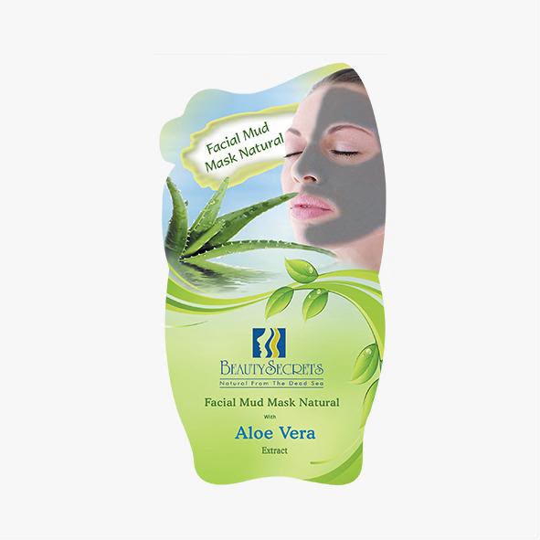 Beauty Secrets Authentic Pure Dead Sea Facial Mud Mask with Aloe Vera Extract