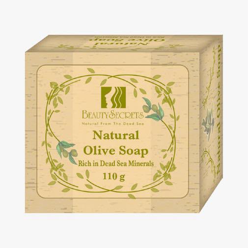 Beauty Secrets Authentic Natural Olive Soap Rich in Dead Sea Minerals