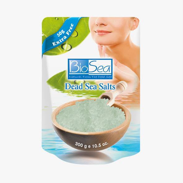 Bio Sea Authentic Natural Dead Sea Salts Bath Crystals (300g Value Pack)