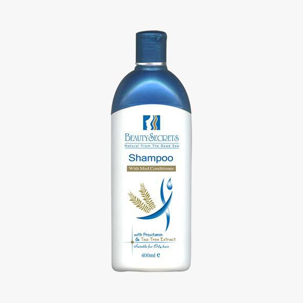 Beauty Secrets Shampoo With Mud Conditioner with Provitamin & Tea Tree Extract Suitable for Oily hair (400ml)