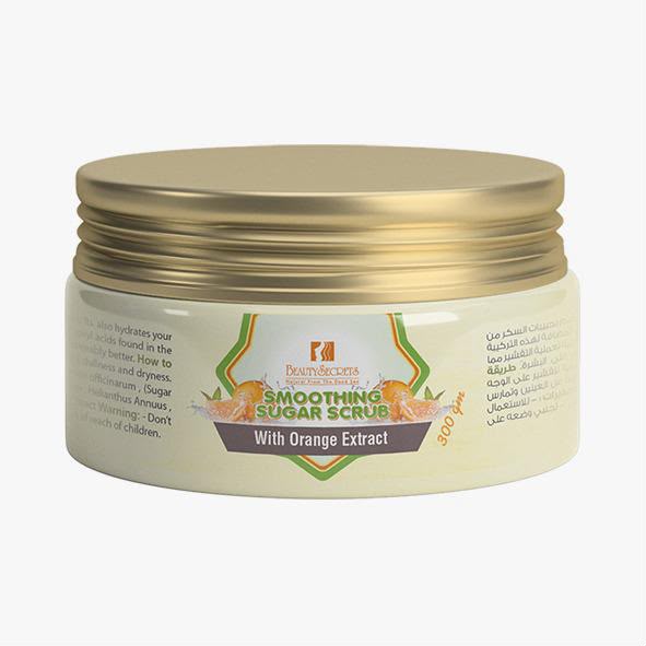 Beauty Secrets Smoothing Sugar Scrub With Orange Extract (300 gm)