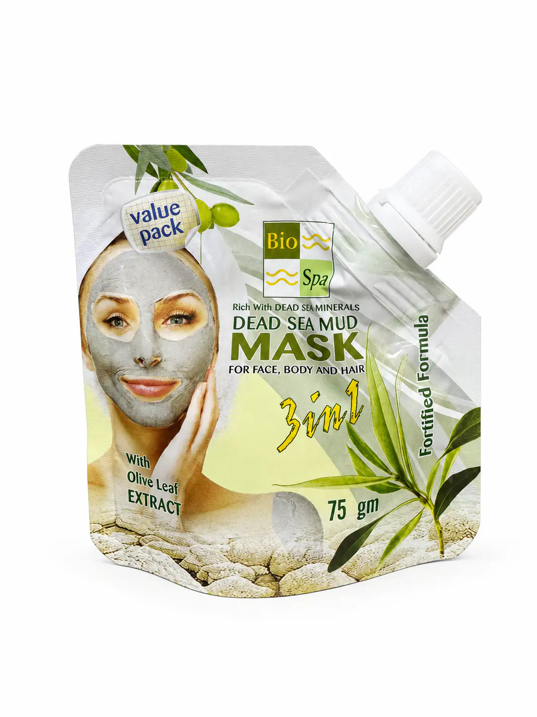 Bio Spa 3-in-1 Dead Sea Mud Mask with Olive Leaf Extract