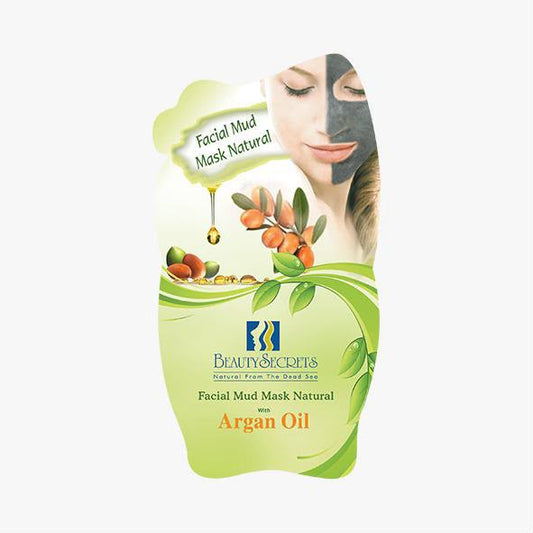 Beauty Secrets Authentic Pure Dead Sea Facial Mud Mask with Argan Oil