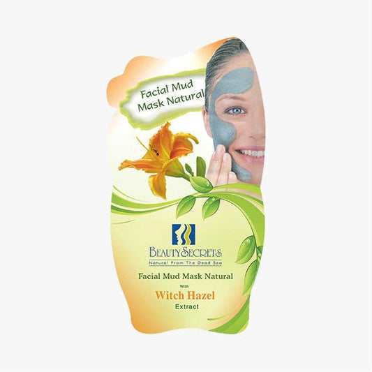 Beauty Secrets Authentic Pure Dead Sea Facial Mud Mask with Witch Hazel Extract