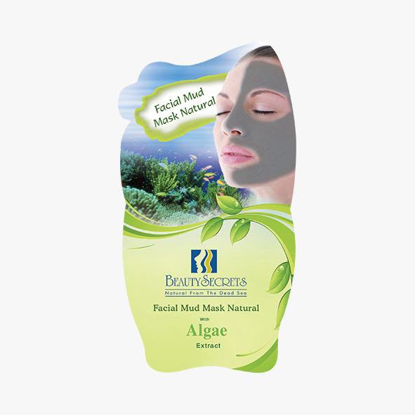 Beauty Secrets Authentic Pure Dead Sea Facial Mud Mask with Algae Extract