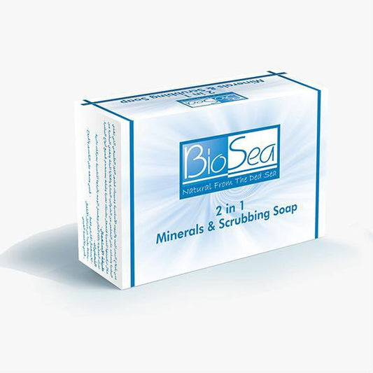 Bio Sea Authentic 2-in-1 Minerals & Scrubbing Soap