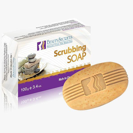Beauty Secrets Authentic Scrubbing Soap Rich in Dead Sea Minerals