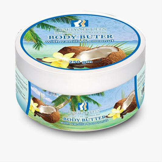 Beauty Secrets Body Butter with Vanilla & Coconut (250 gm)
