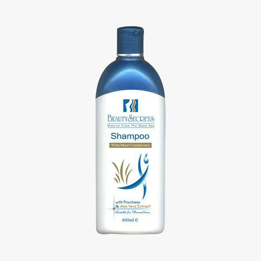Beauty Secrets Shampoo With Mud Conditioner with Provitamin & Aloe Vera Extract Suitable for Normal hair (400ml)