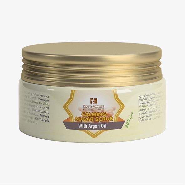 Beauty Secrets Calming Sugar Scrub With Argan Oil (300 gm)