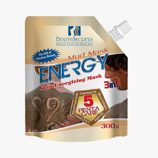 Beauty Secrets Mud-Mask Energy 3-in-1 Skin Energizing Mask (300 g)