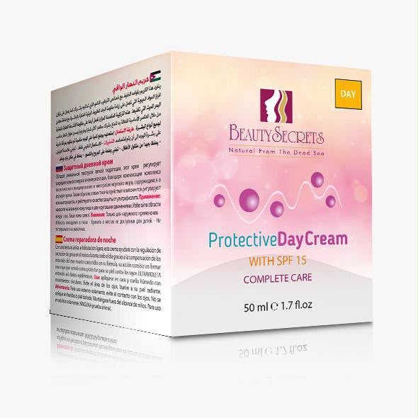 Beauty Secrets Protective Day Cream WITH SPF 15 COMPLETE CARE (50 ml e 1.7 fl.oz)